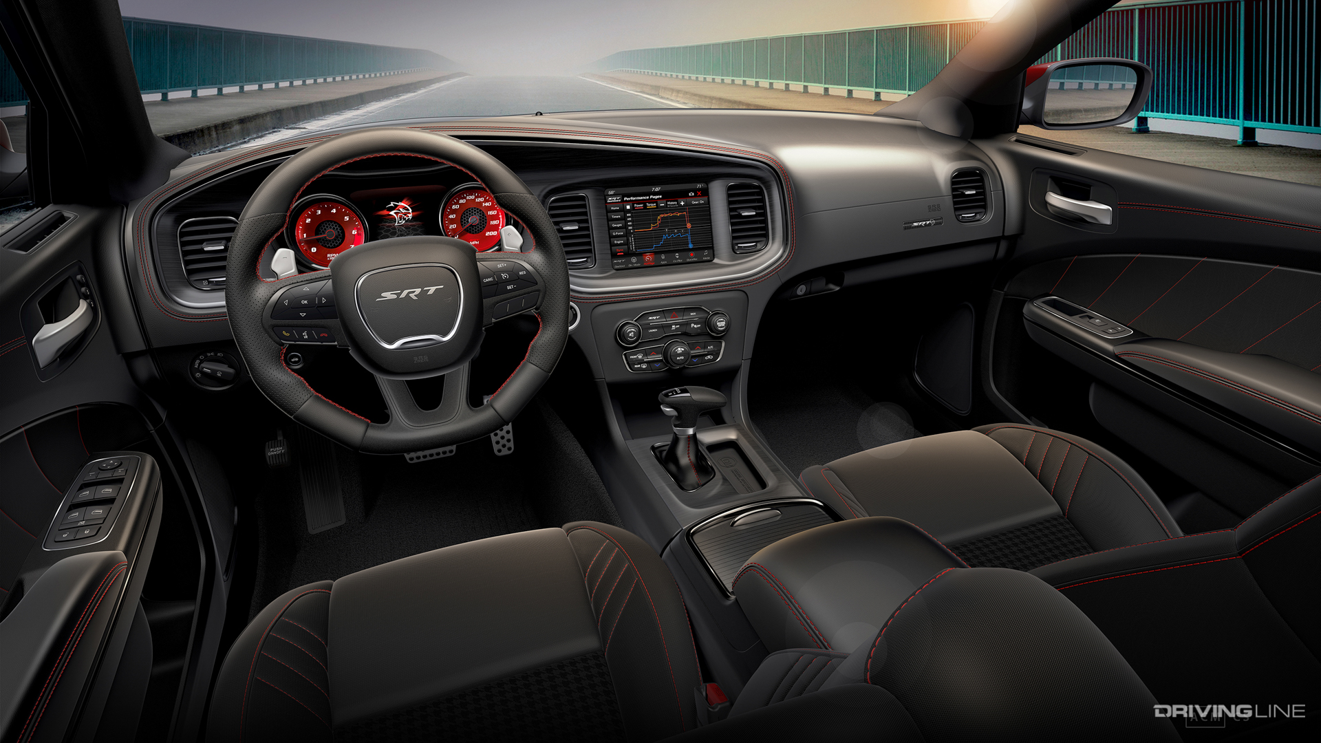 Dodge Charger SRT Hellcat Octane Edition Driver seat interior