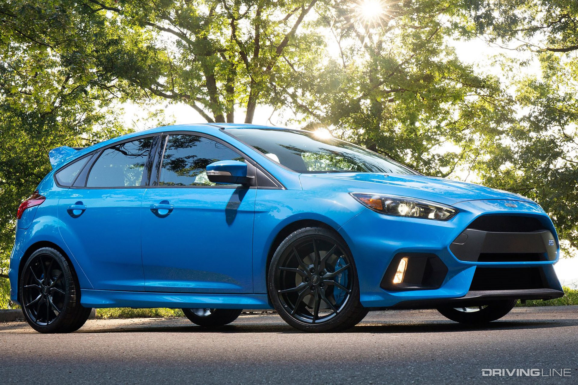 Ford Focus RS Blue