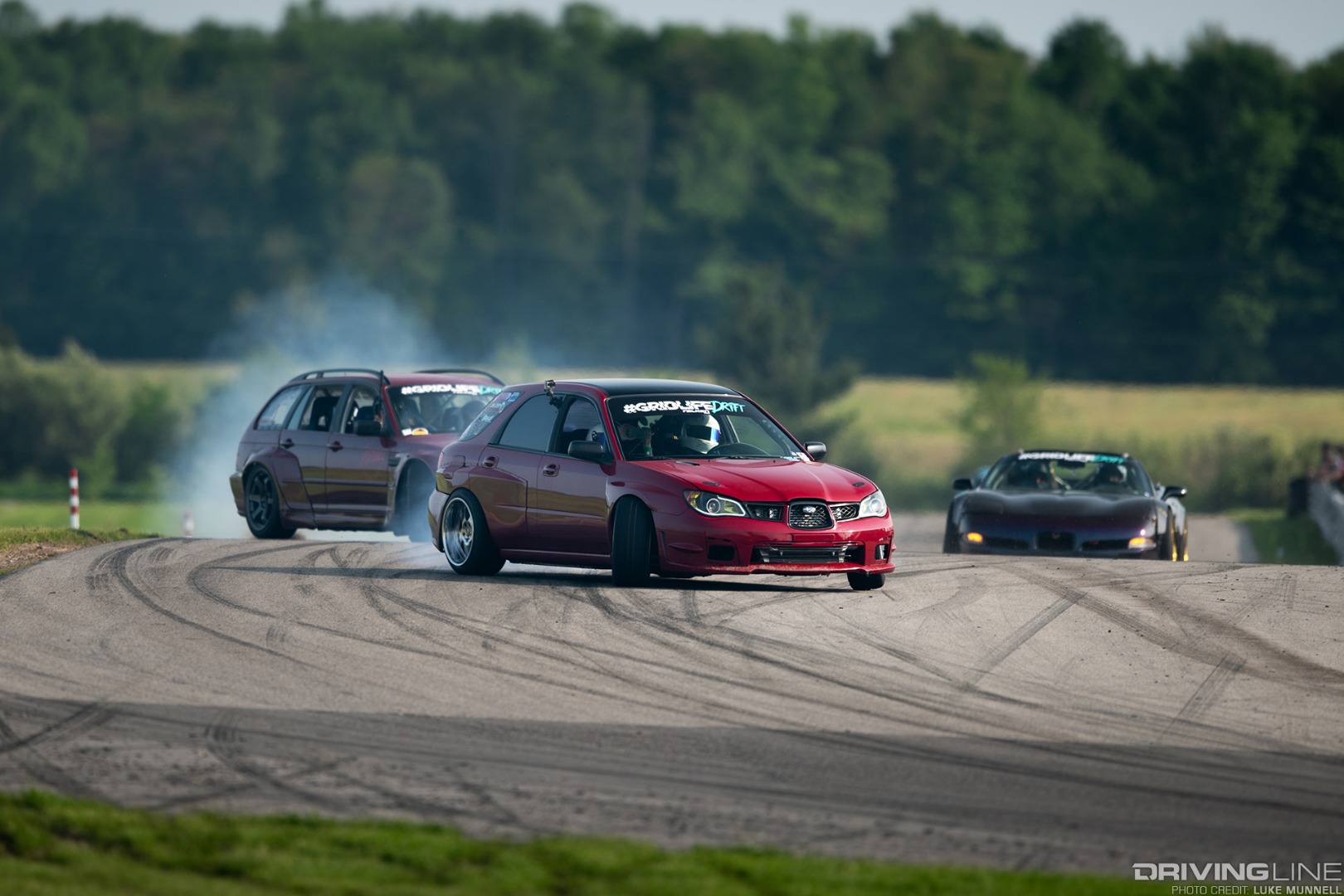 Gridlife Midwest Festival - Saabaru wagon drift car