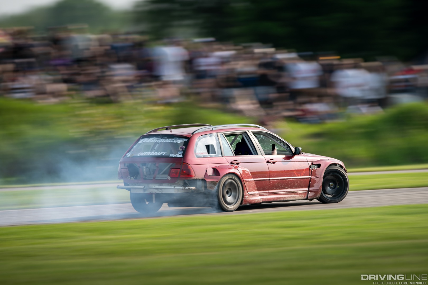 Gridlife Midwest Festival - 2JZ-GTE BMW E46 wagon drift machine
