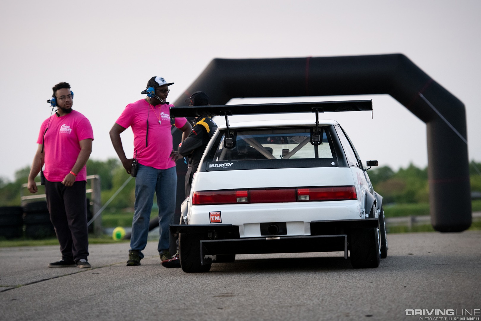 Gridlife Midwest Festival Andrew Stittle Suzuki Swift pit lane