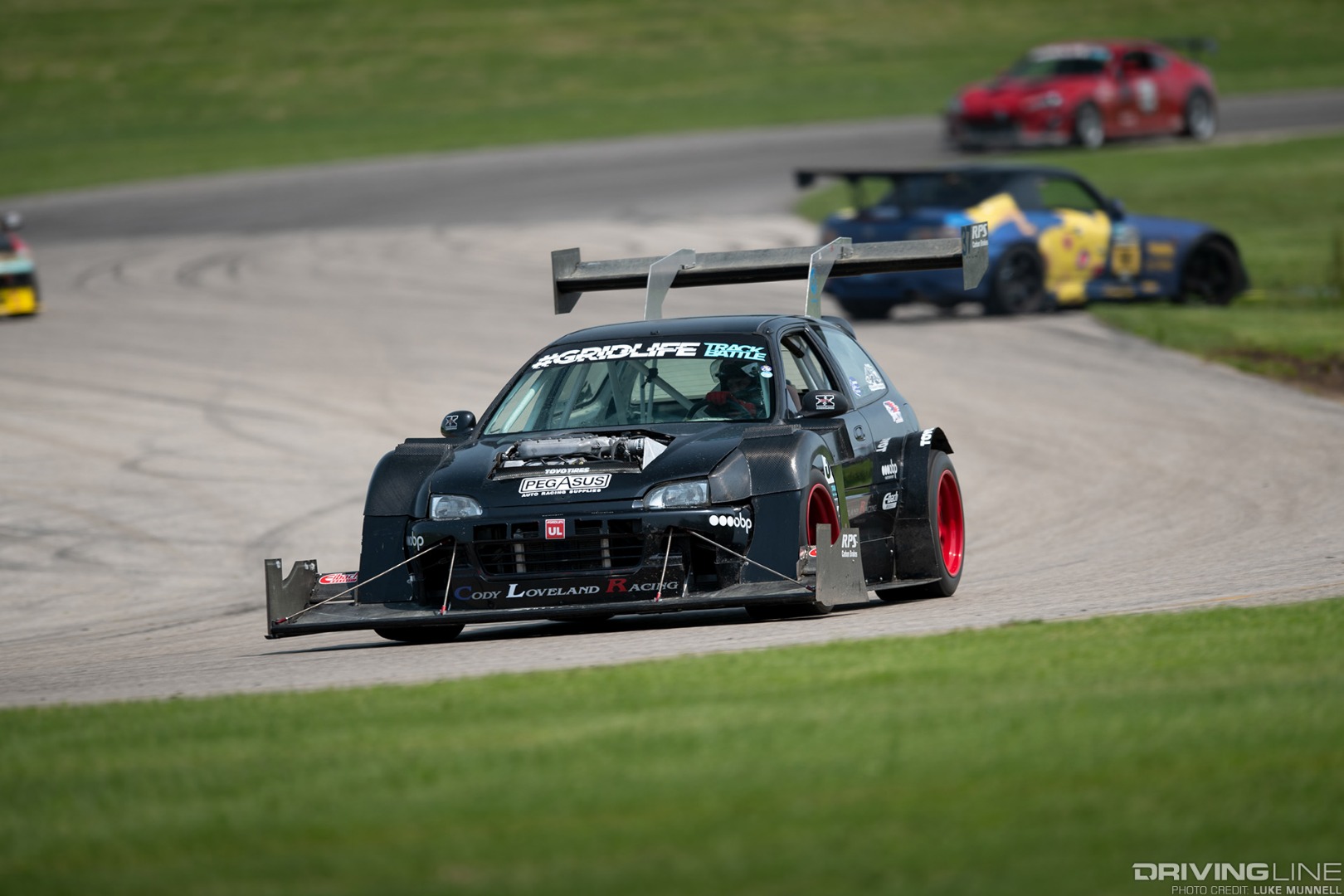 Gridlife Midwest Festival Cody Loveland Beastie EG6 Honda Civic time-attack hill-climb car