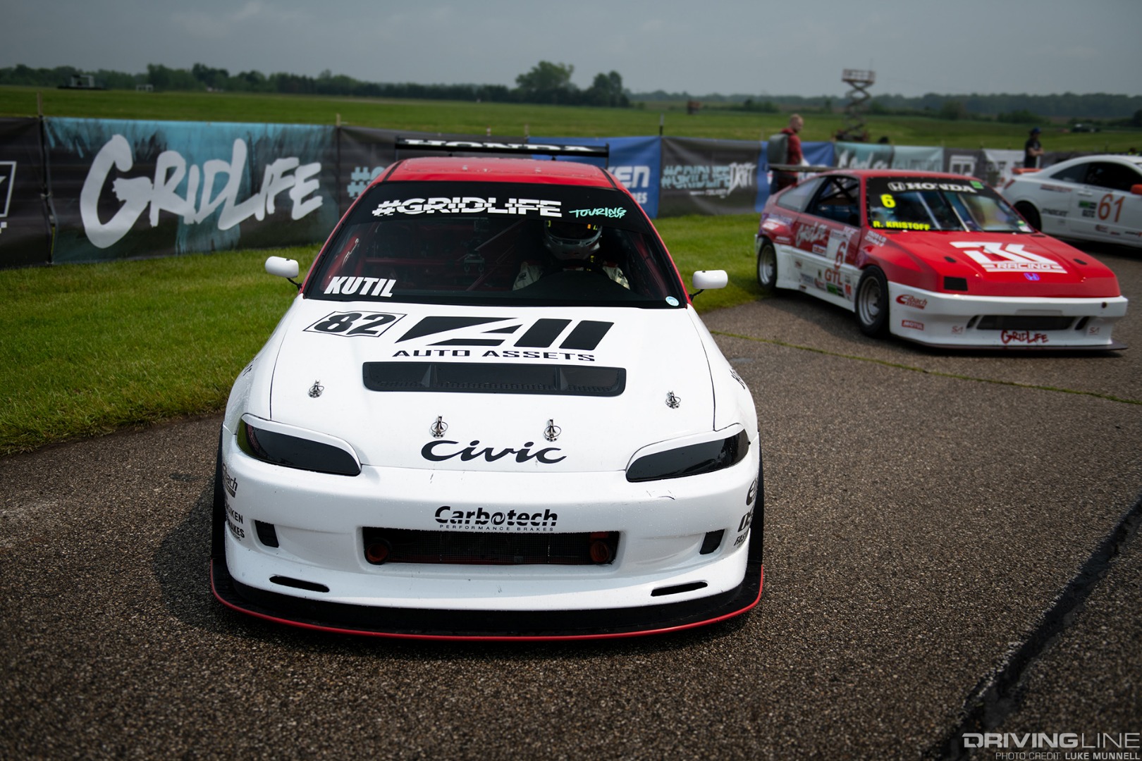 Gridlife Midwest Festival GLTC Honda Civic EG6 pole sitter