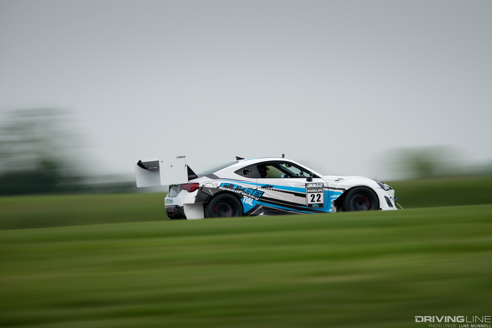 Gridlife Midwest Festival FT-86 Speedfactory time-attack car pan blur side