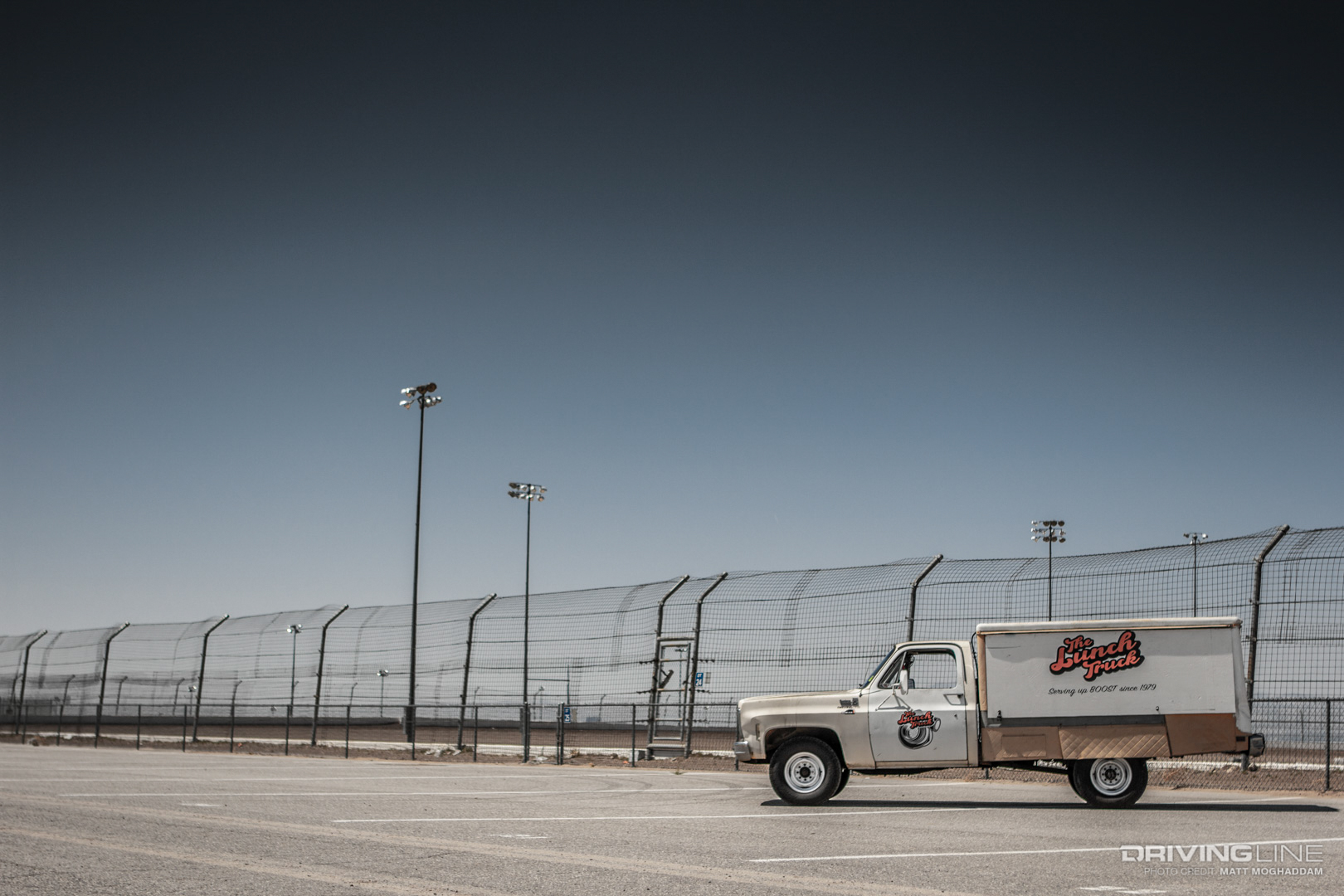 Lunch Truck Parked at LS Fest