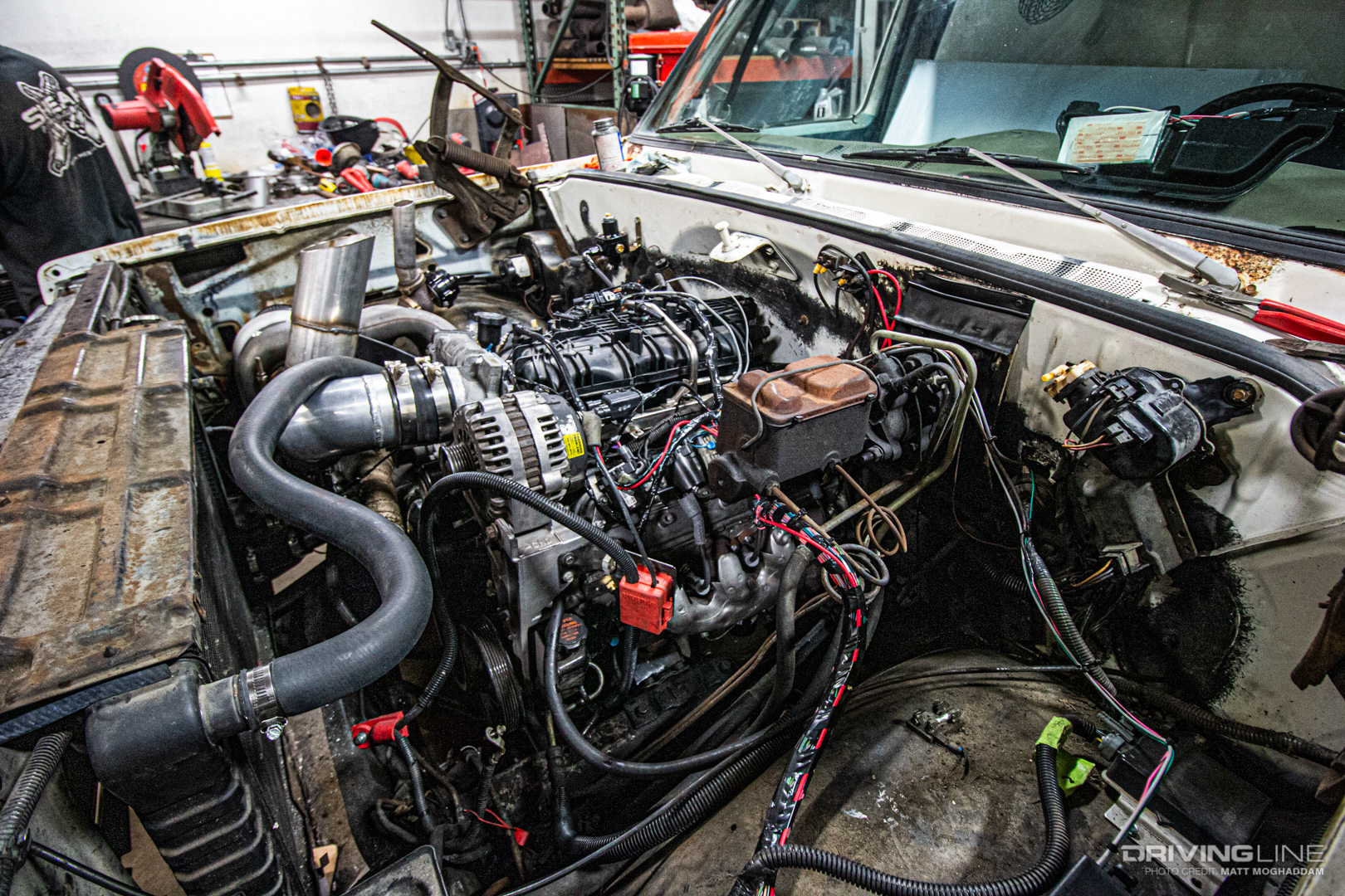 6.0L LS in the Lunch Truck