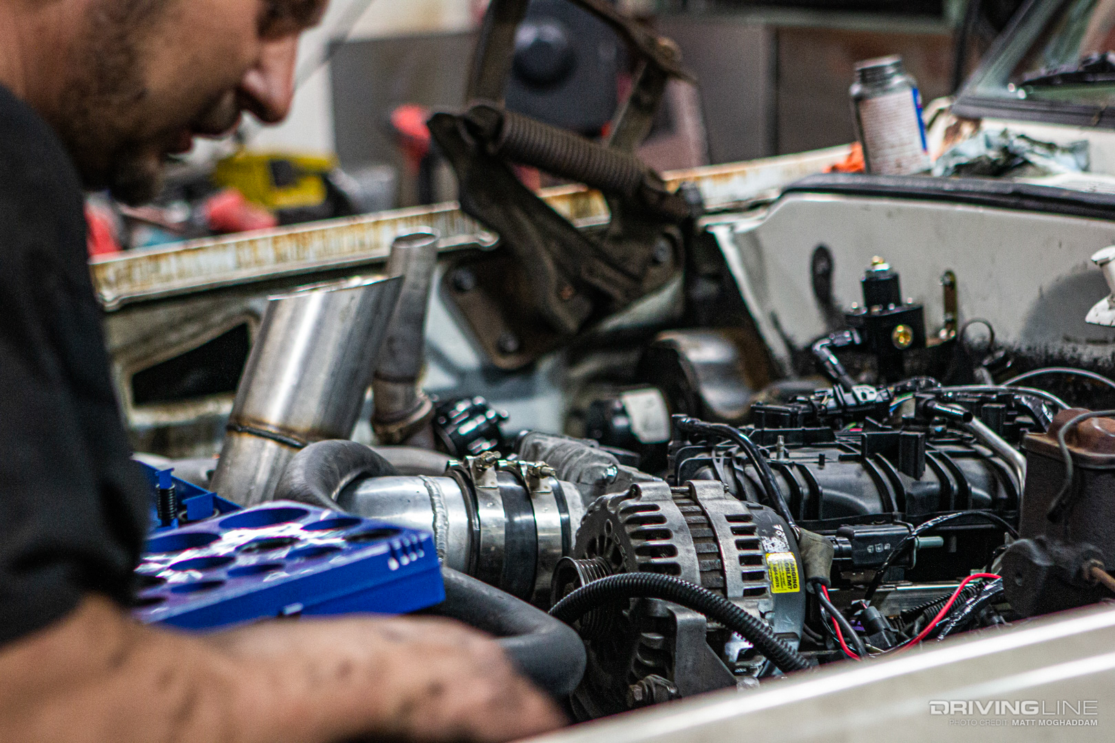 Shear Performance Working on a Car