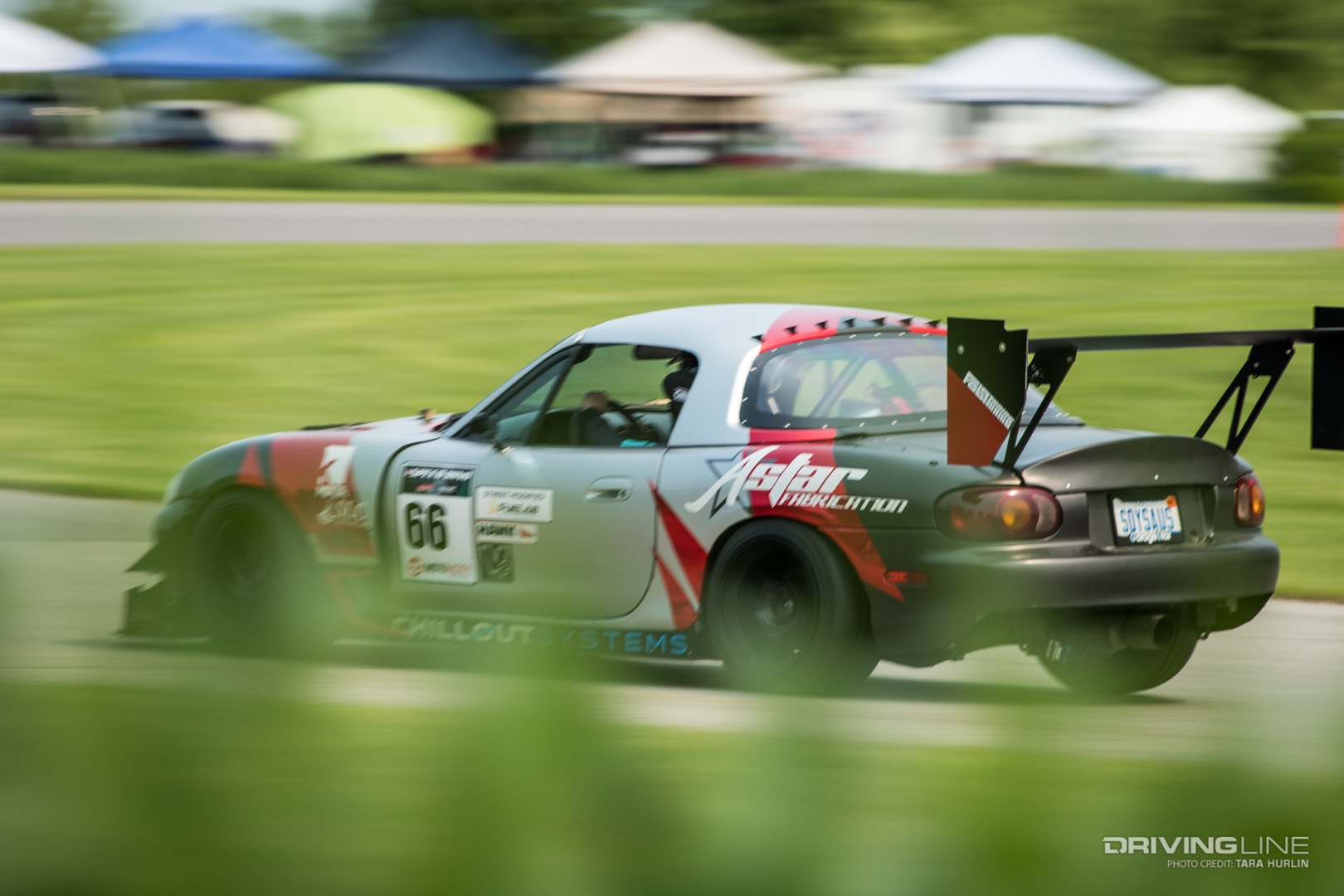 Darby Barber Time attack Miata