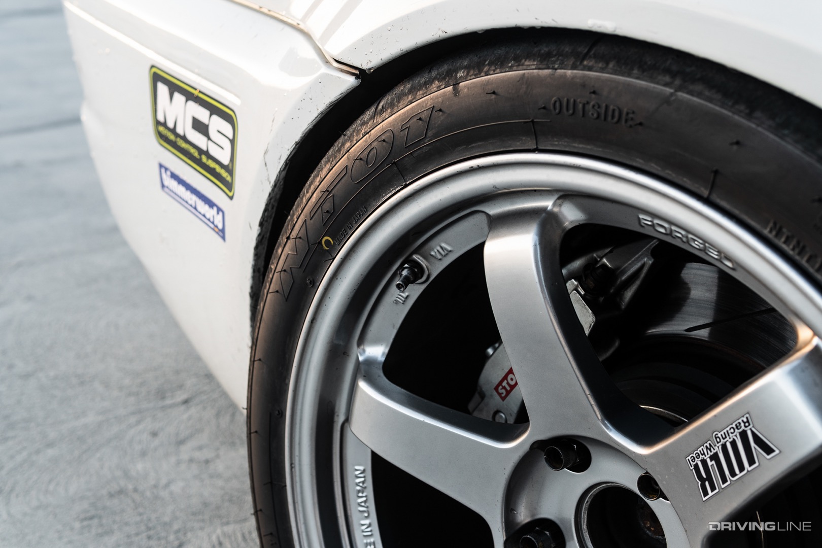 BMW E46 M3 silver TE37 Nitto NT01