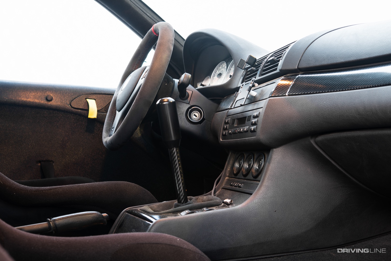 HARD Motorsport E46 door panel CAE shifter