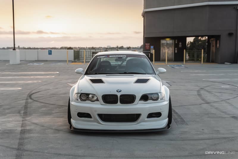 Alpine White E46 M3 ACS Lip Bimmerworld splitter