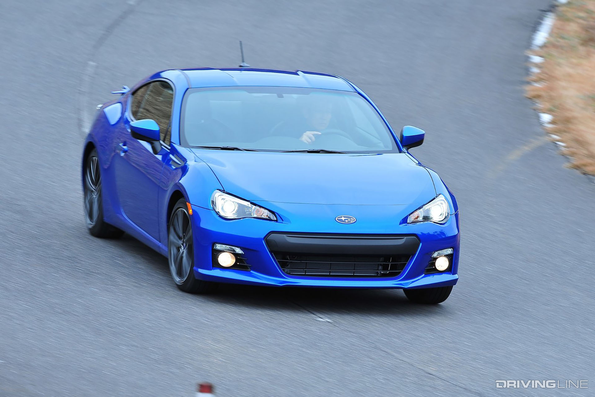 2013 Subaru BRZ Blue Track