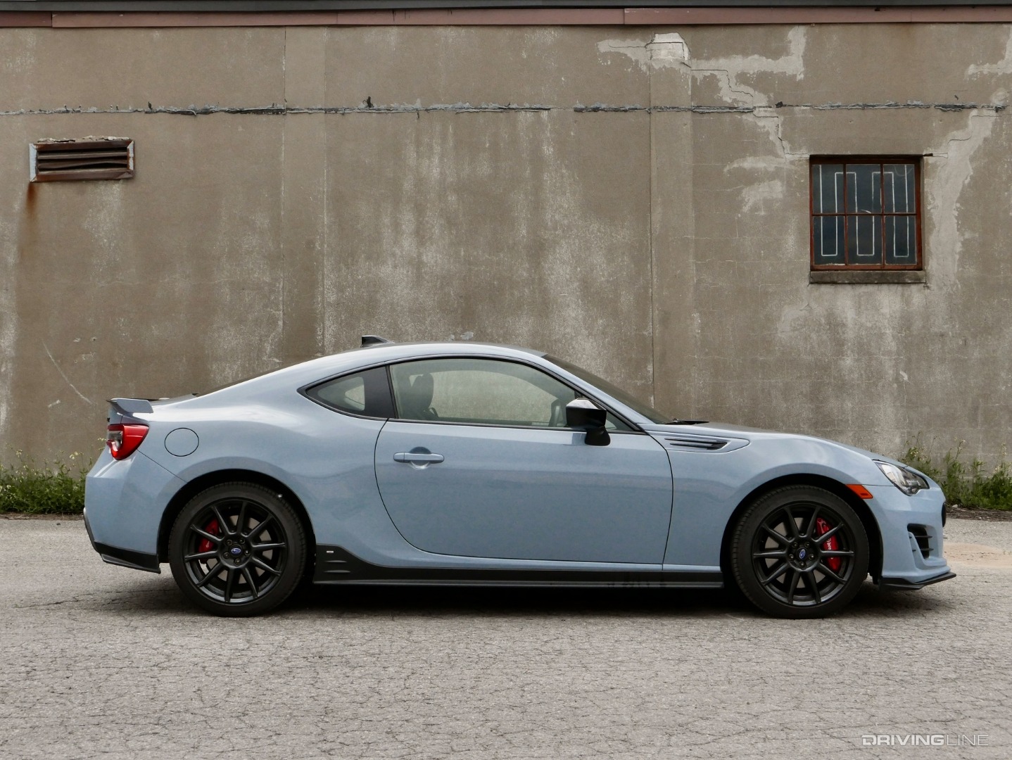 Side of 2019 Subaru BRZ Series.Gray