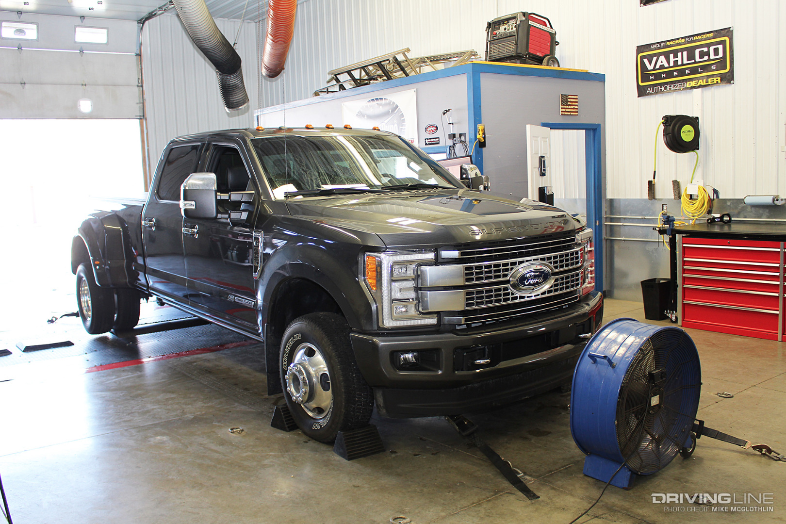 2018 Ford Super Duty on the Chassis Dyno