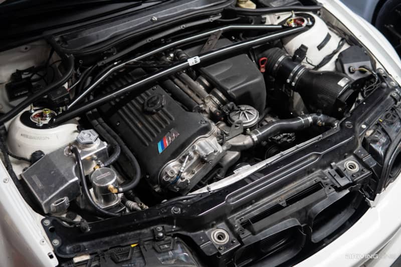 BuildJournal E46 engine bay S54 M3