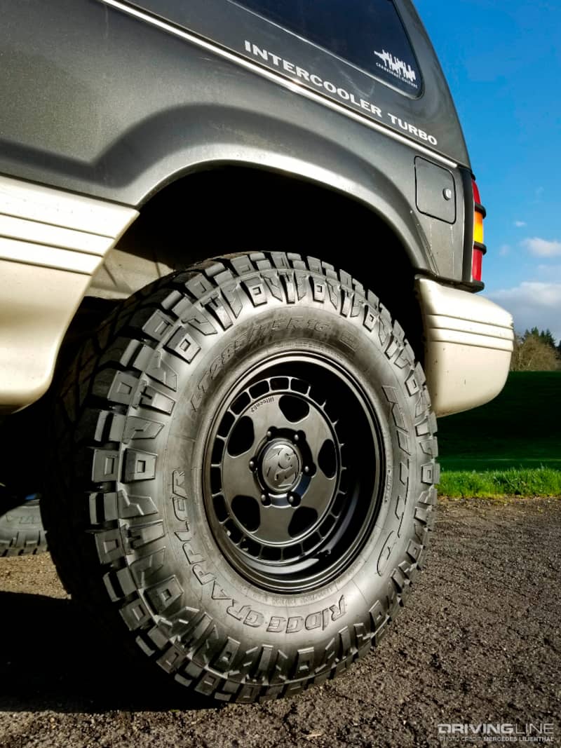 Nitto Ridge Grapplers, Fifteen52 Turbomac HD Classic wheels