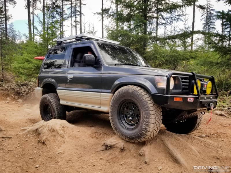 My 1991 Mitsubishi Pajero's maiden off-road voyage