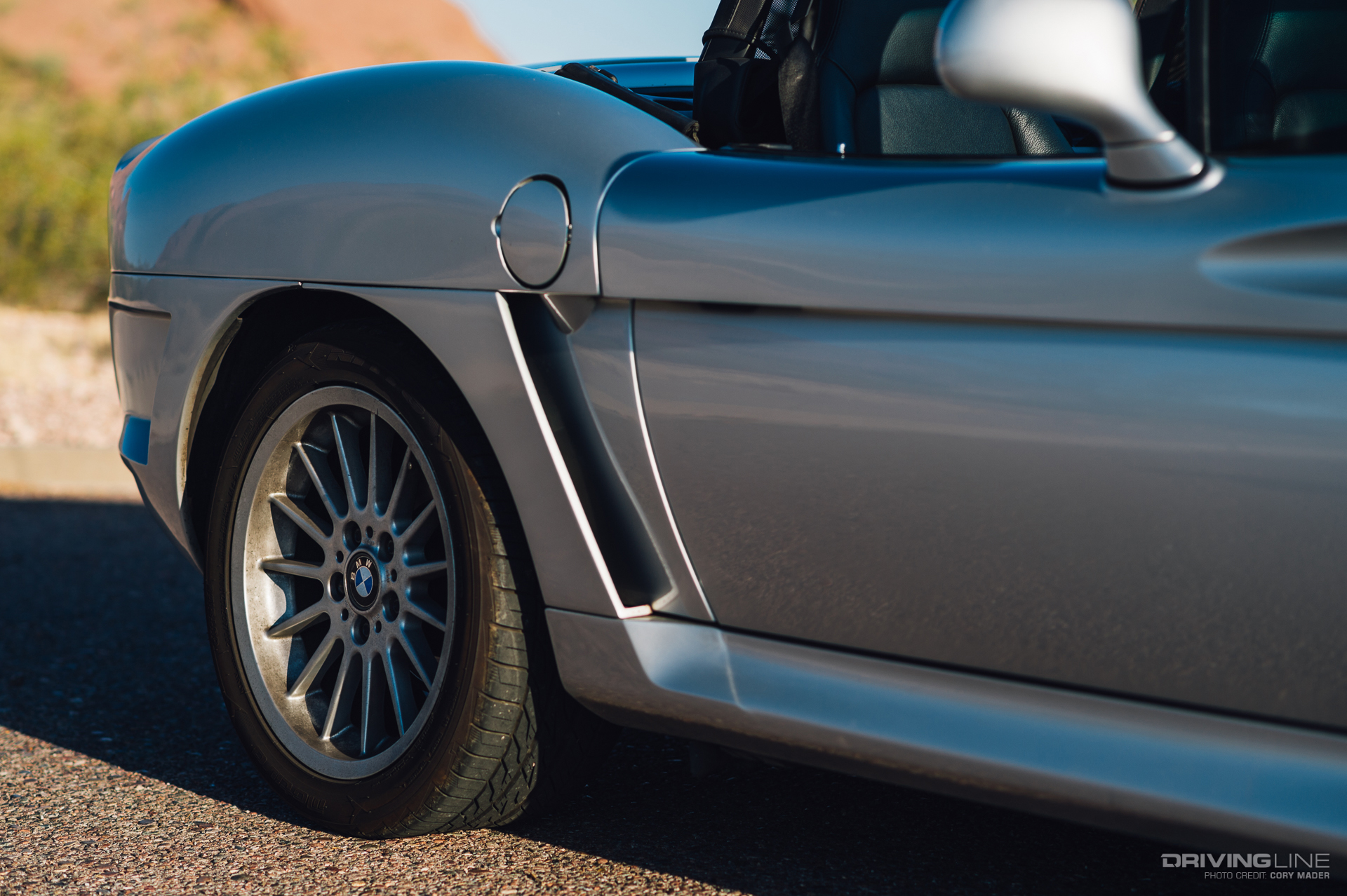 Rear quarter panel of ZGT BMW