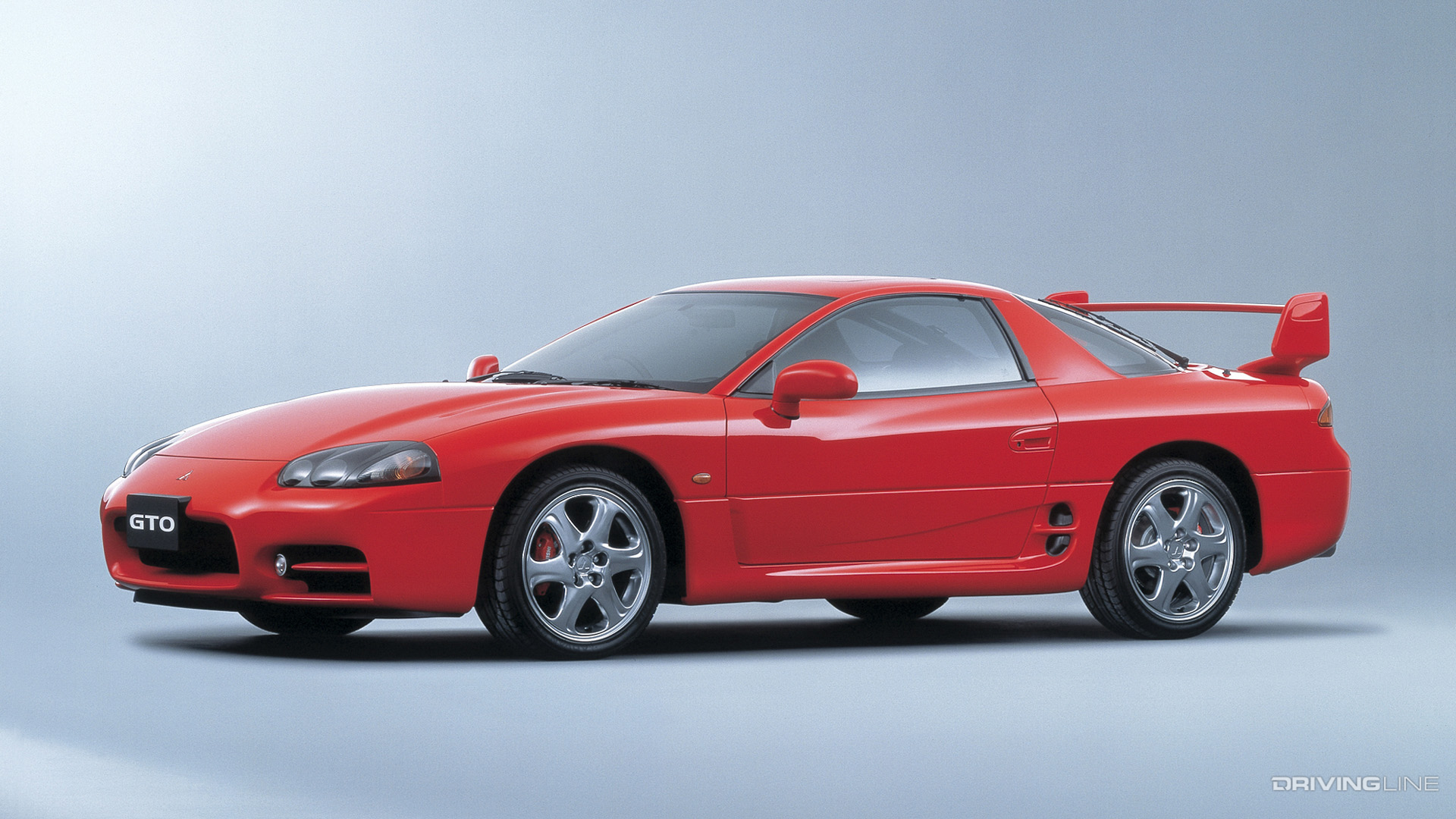 Red 1999 Mitsubishi GTO 3000GT VR4