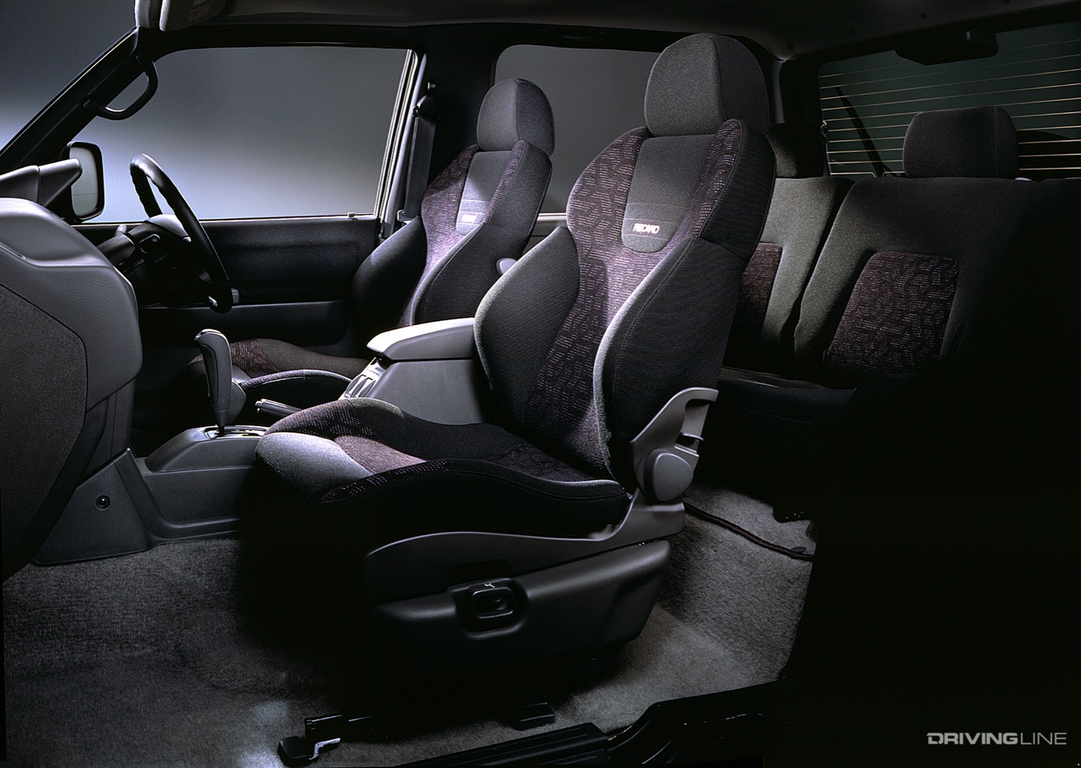 Pajero Evolution Recaro Interior