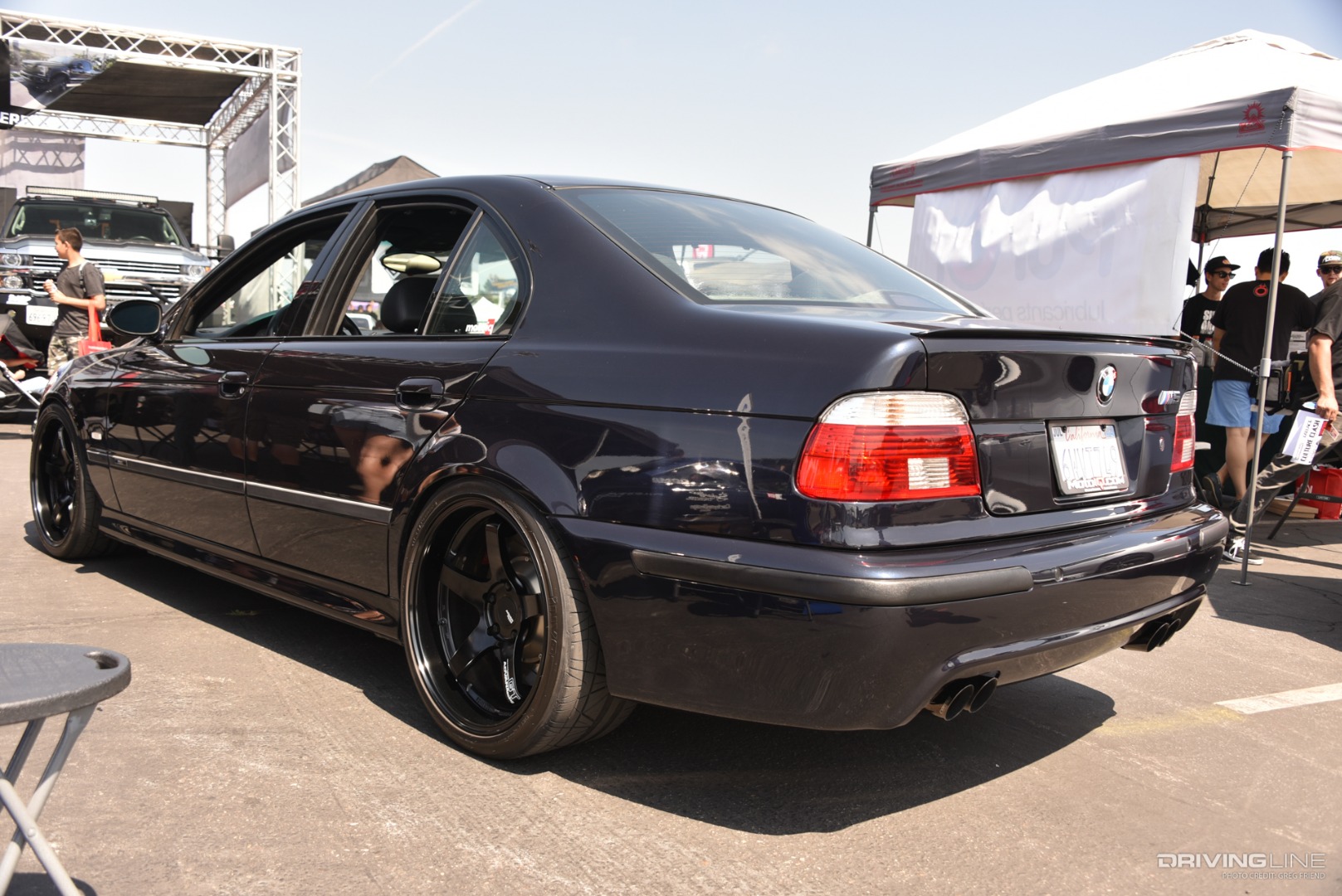 2003 BMW E39 M5 rear three quarter