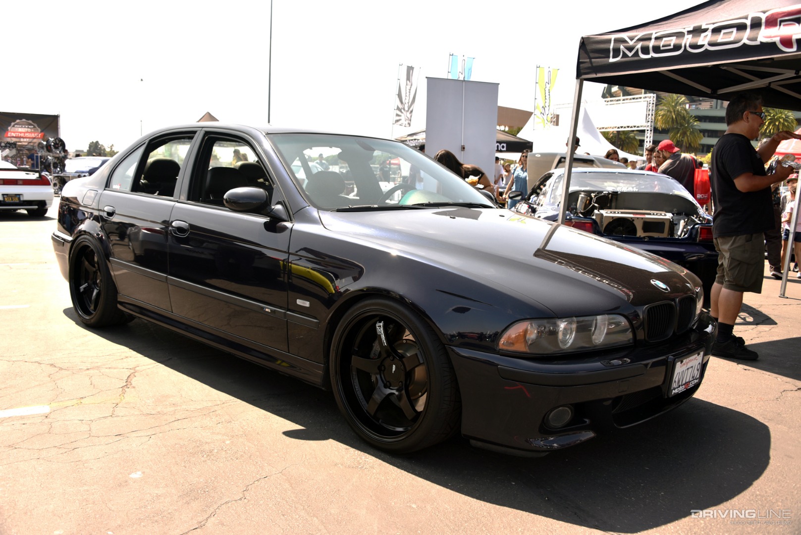 2003 BMW E39 M5 front passenger side