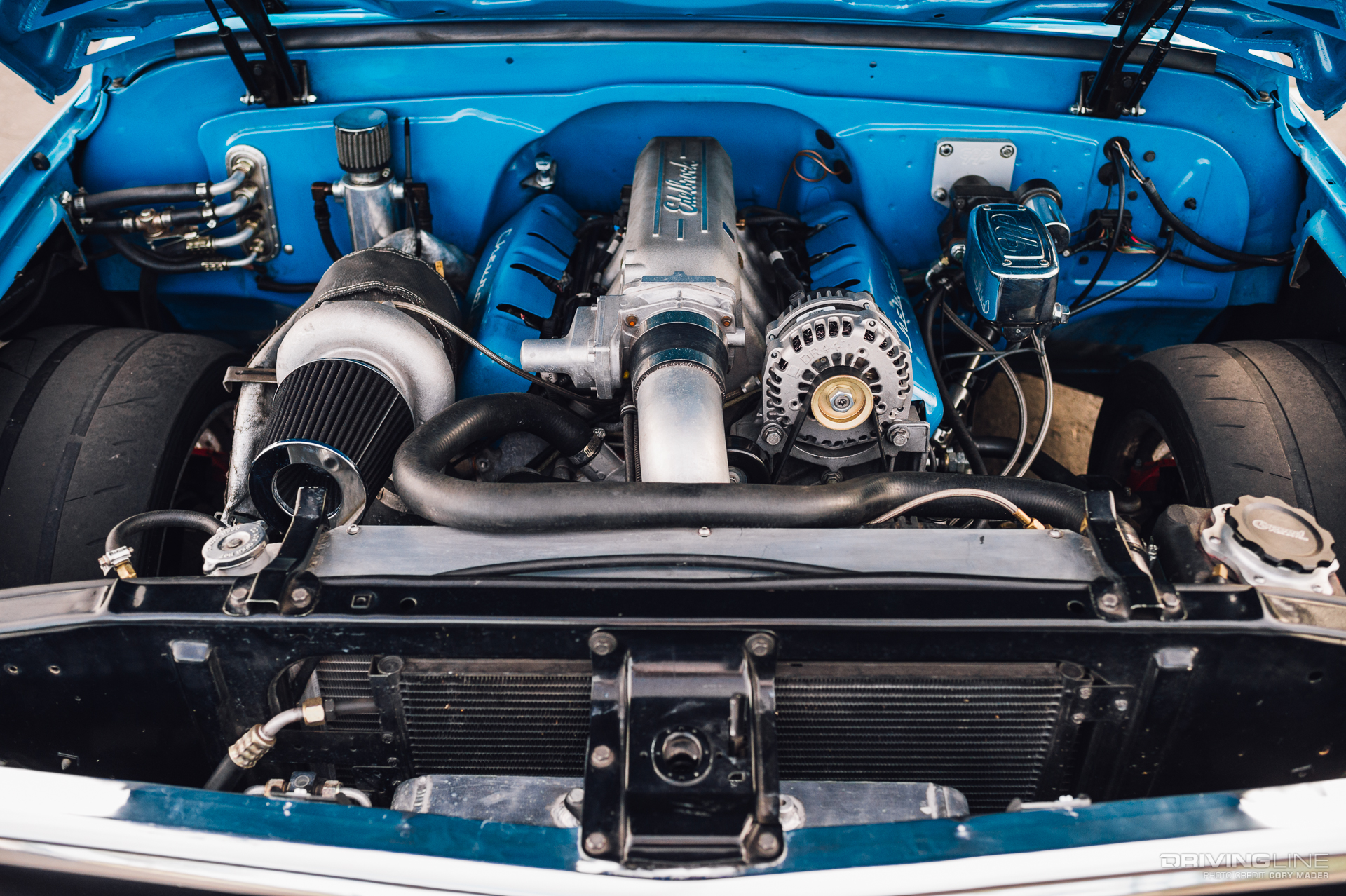 DChevrolet C10 LS Engine Bay