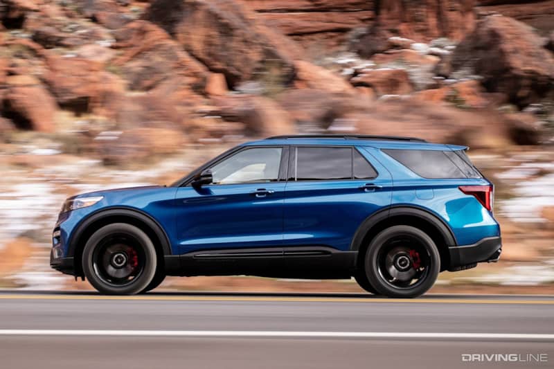 2020 Ford Explorer ST driving