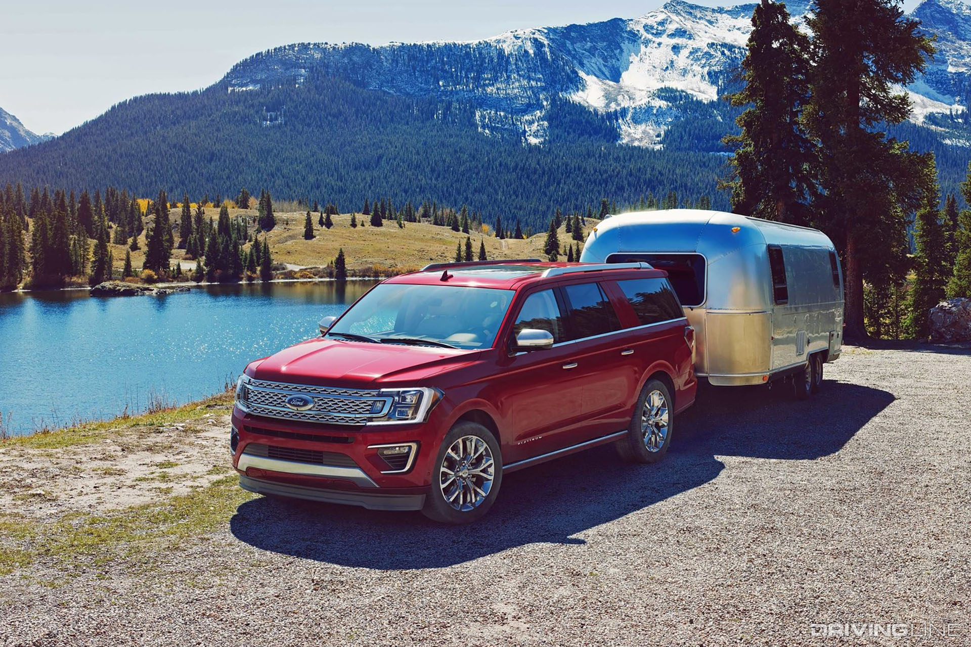 Red 2018 Ford Expedition