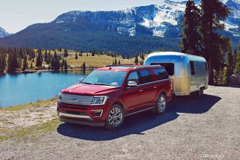 Red 2018 Ford Expedition