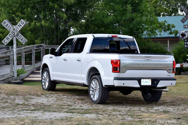 White Ford F-150