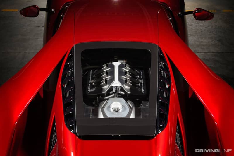 EcoBoost engine in a 2017 Ford GT