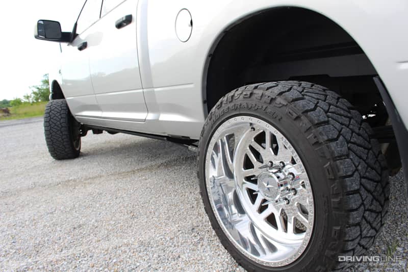 Nitto Ridge Grappler on Ram 2500