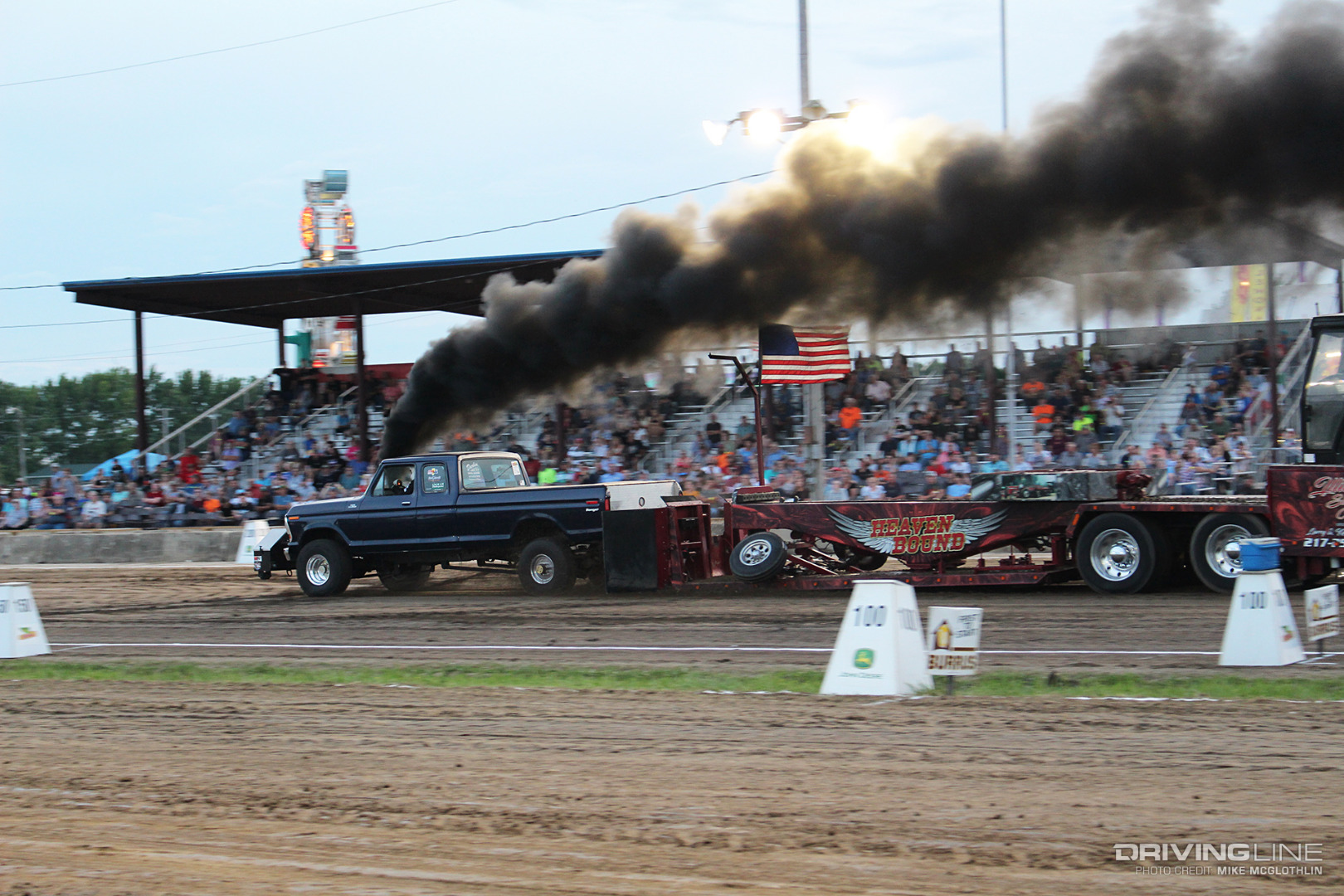1979 Ford F-250 pulling