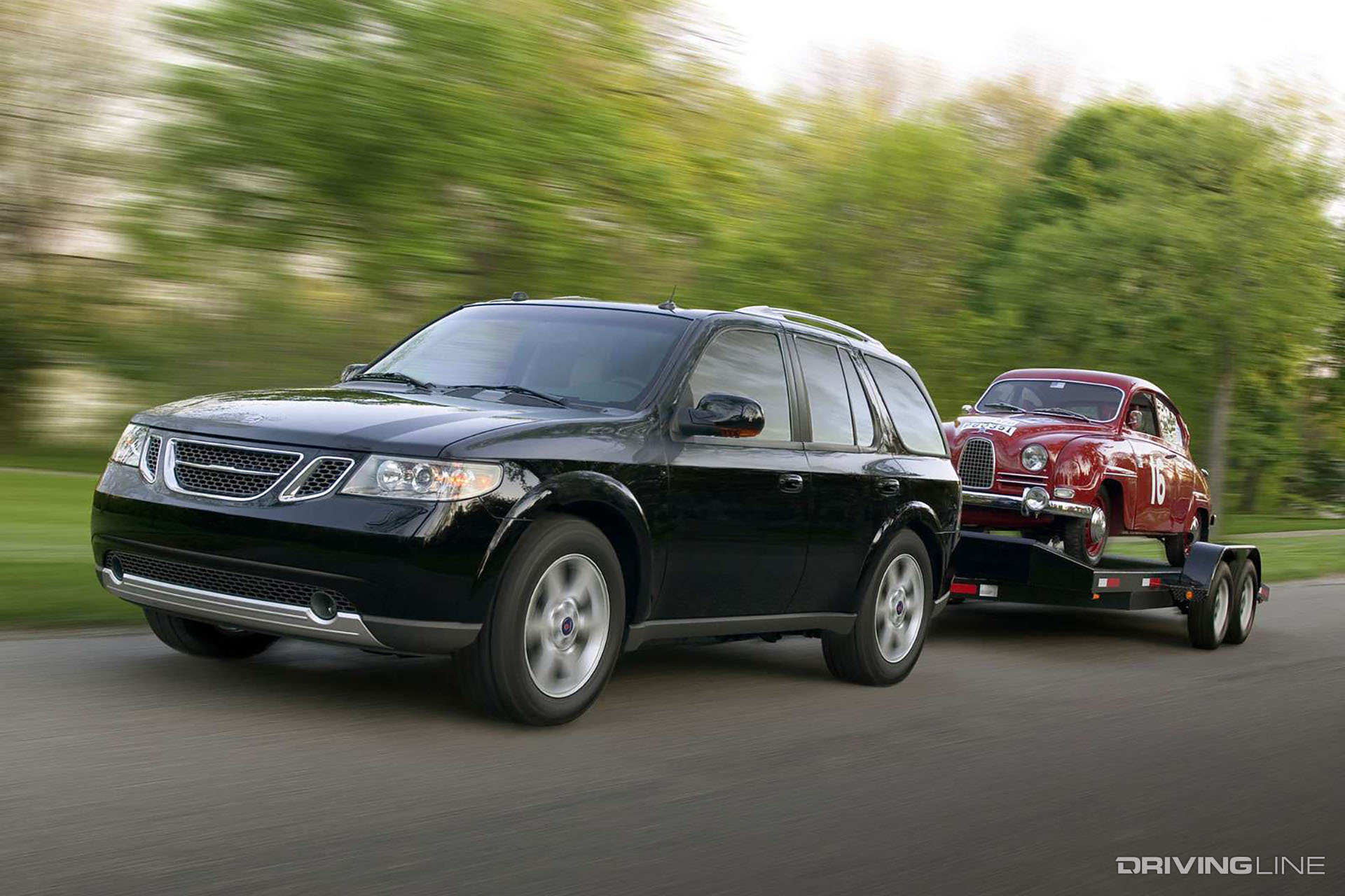 Saab 9-7X Towing Black