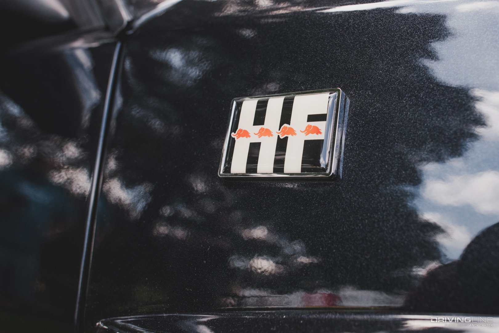 Lancia HF badge