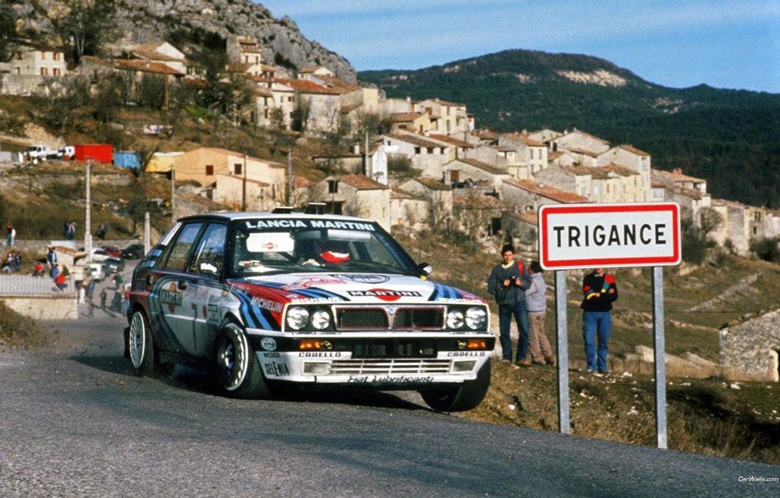 Lancia Delta Rally Car