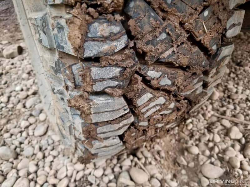 Mud on Nitto Ridge Grappler