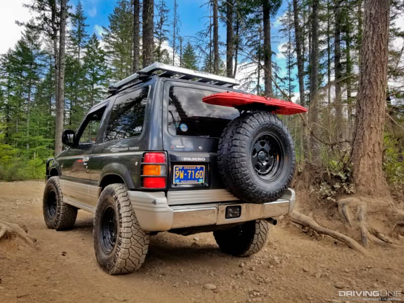 Mitsubishi Pajero on Nitto Ridge Grapplers