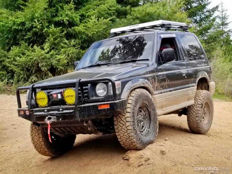 Mitsubishi Pajero on Nitto Ridge Grapplers