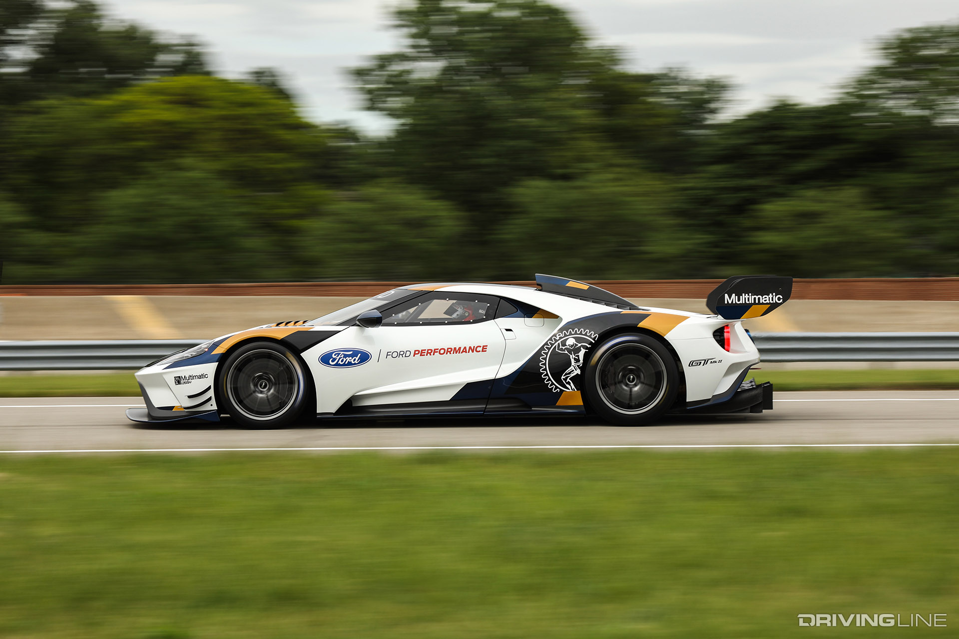 Ford GT Mk II On Track