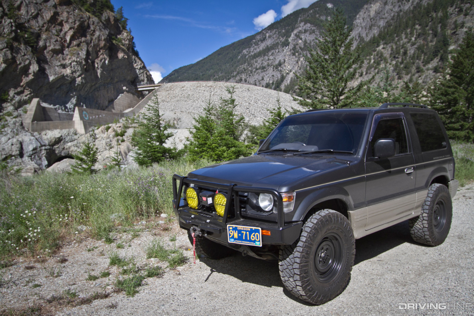 1991 Mitsubishi Pajero off-road