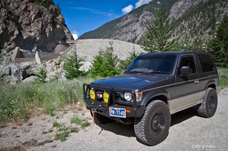 1991 Mitsubishi Pajero off-road