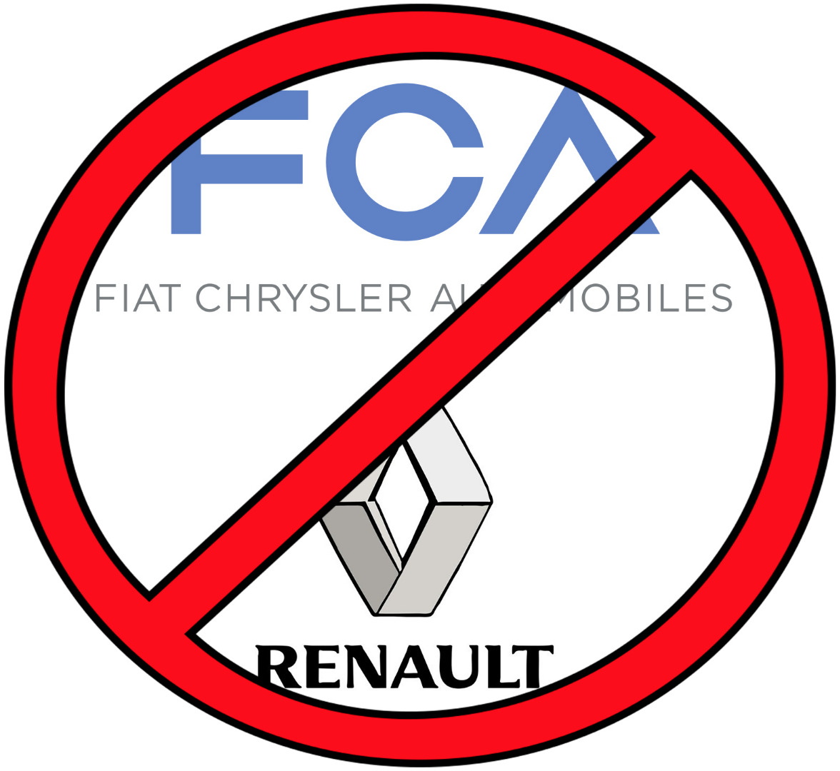 No FCA Renault Merger