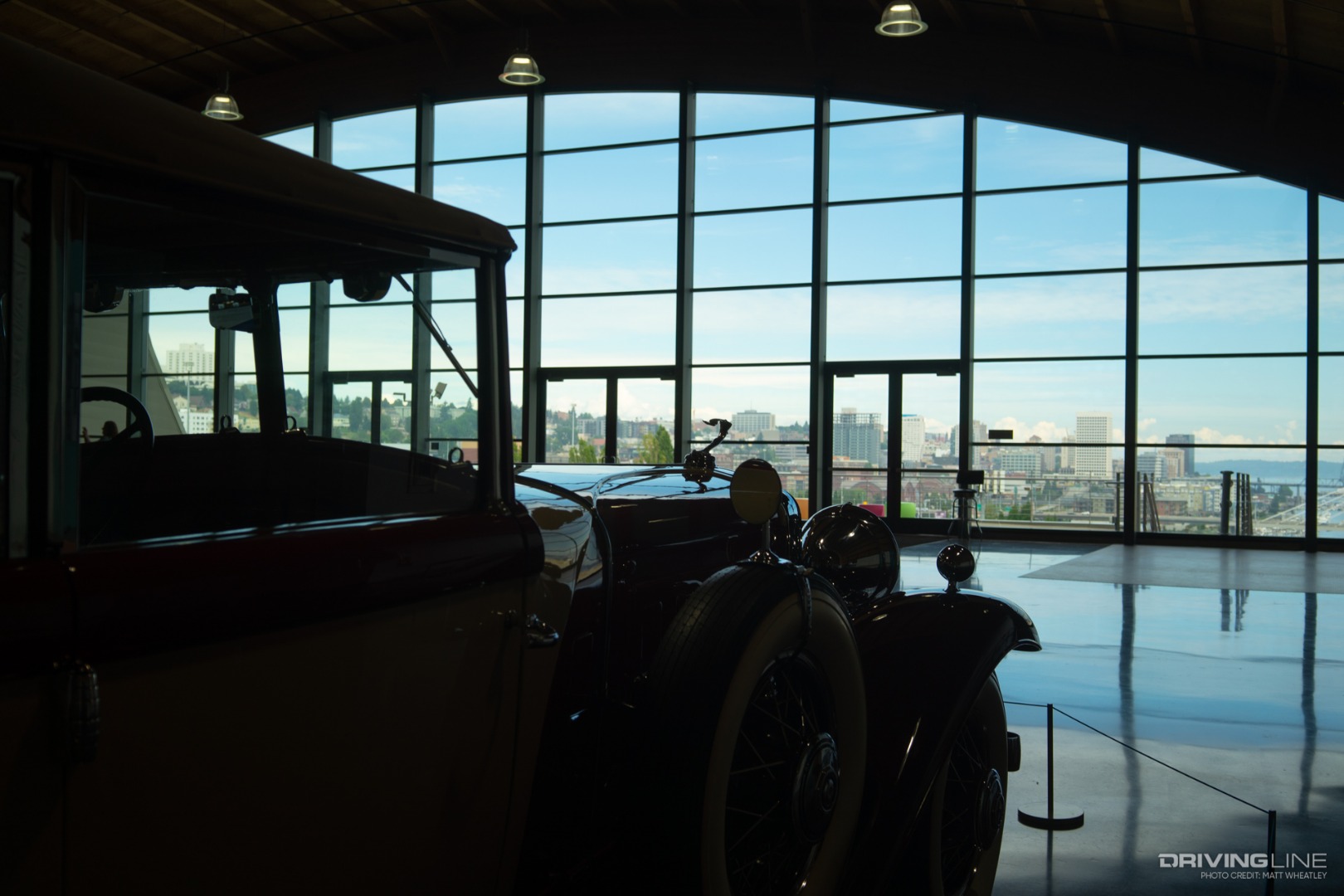 View of Tacoma from the LeMay museum