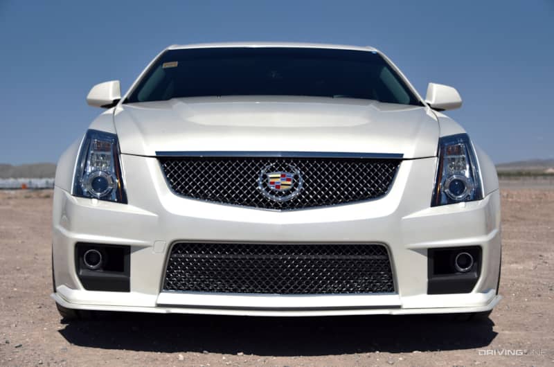 2012 Cadillac CTS-V Wagon front end low
