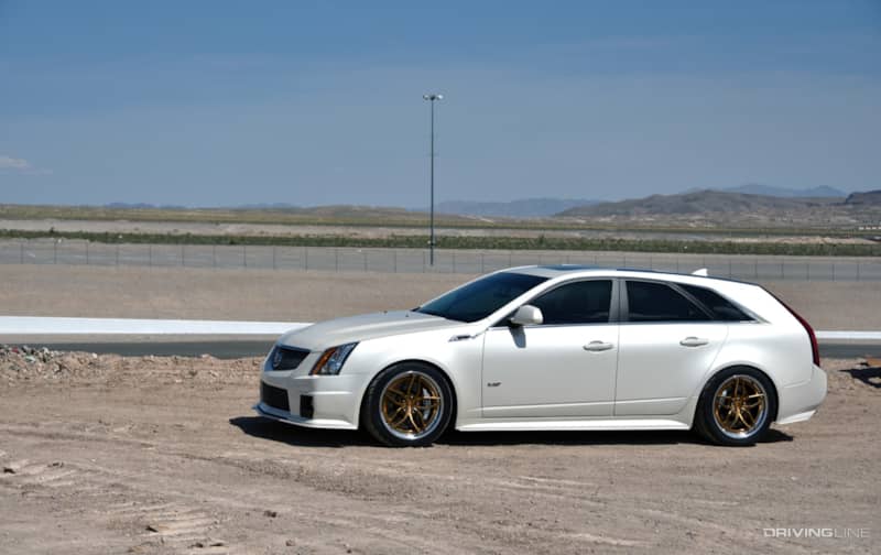 2012 Cadillac CTS-V Wagon Driver Side