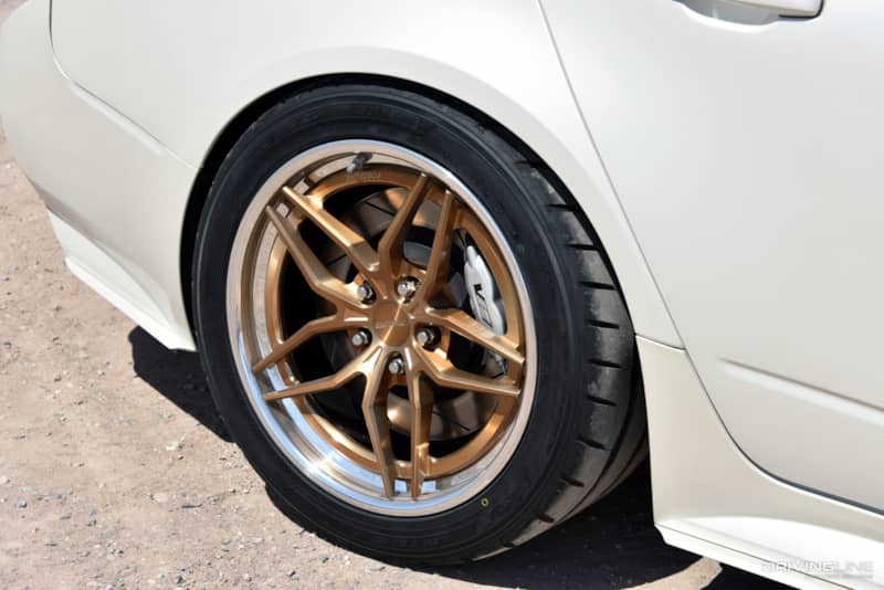2012 Cadillac CTS-V with Nitto NT05 Tires and Forgeline wheels