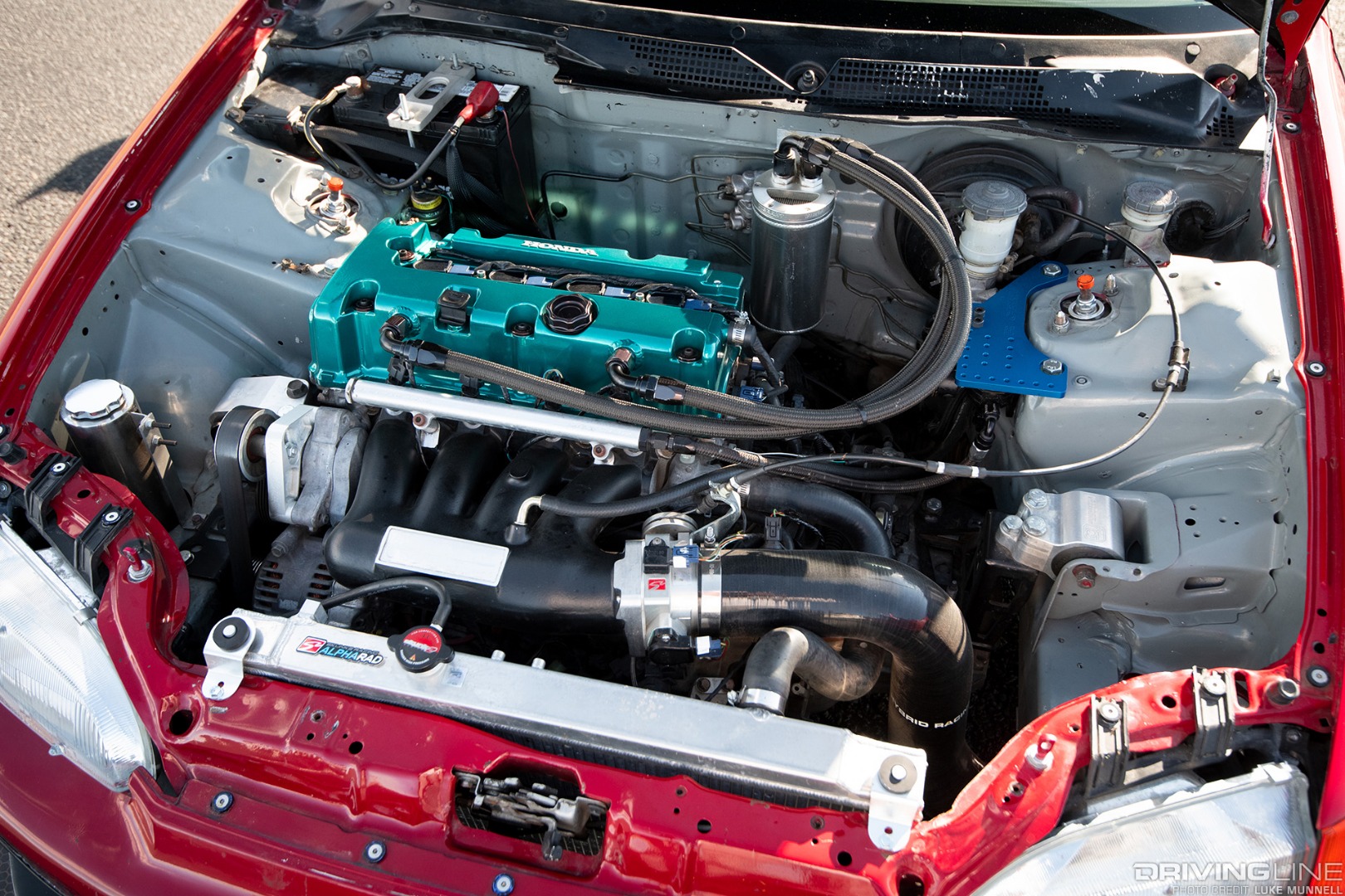 K20 engine in a Honda Civic