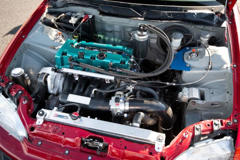 K20 engine in a Honda Civic